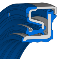 Design sketch Guarnizione della cassetta Simmerring® CASS T1