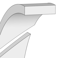 Design sketch Anello di guida per pistone EKF