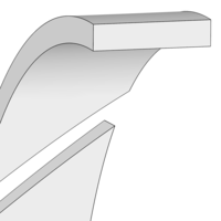 Design sketch Anello di guida per stelo  FRI