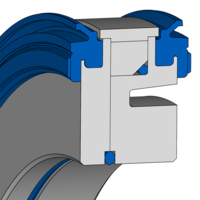 Design sketch Pistone completo Pneuko M210
