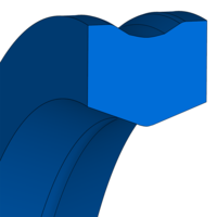 Design sketch Tenuta per coperchi Merkel® PU82