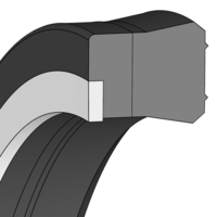 Design sketch Guarnizione a labbro SNI07