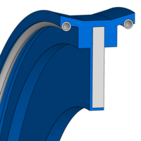 Design sketch Pistone completo TDUOH