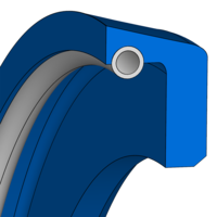 Design sketch Guarnizione con molla T MF