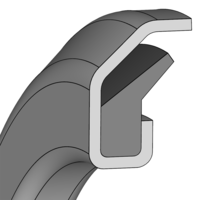 Design sketch Anello a V rinforzata VRM02