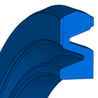 Design sketch Compact seal AIRZET PK