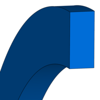 Design sketch Back-up ring BUR-1750