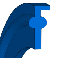 Design sketch Clamp seal CLAMP