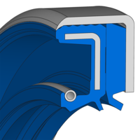 Design sketch Joint Combi Simmerring® COMBI F5