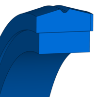 Design sketch Piston seal DISO-PAC