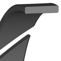 Design sketch Rod guide ring FRS05