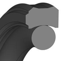 Design sketch Piston seal K70