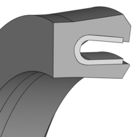 Design sketch Piston seal KNA44