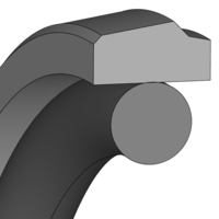 Design sketch Piston seal KPOR31