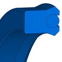 Design sketch Rod seal LSU-B