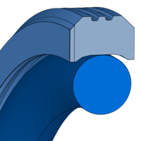 Design sketch Guarnizioni girevole Merkel® Rotomatic M16
