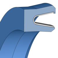 Design sketch U-Cup Merkel® NRVA