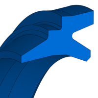 Design sketch Raschiatore a doppio effeto Merkel® P8