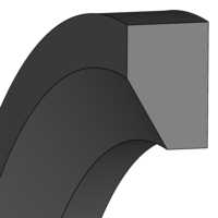 PRR DN21 | 18,500 X 23,900 X 1,500 mm | 80 FKM FP801804 | DICHTOMATIK Profile Ring PRR |