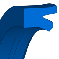 Design sketch Rod seal RO