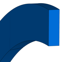 Design sketch Back-up ring RTS-SC