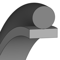 Design sketch Rod seal SPOR06