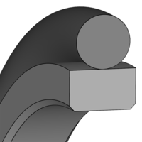 Design sketch Rod seal SPOR30