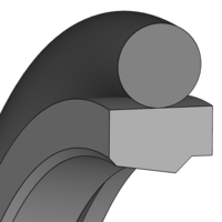 Design sketch Rod seal SPOR31