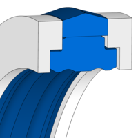 Design sketch Compact seal Merkel® T44