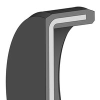 VER01 14,00 X 4,00 mm | 70 NBR NB703412 | DICHTOMATIK End Cap VER01