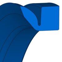 EA | 1670,00 X 1700,00 X 25,6 mm | 70 NBR 10501 | Merkel® Enviromatic Deflector serie EA sin muelle